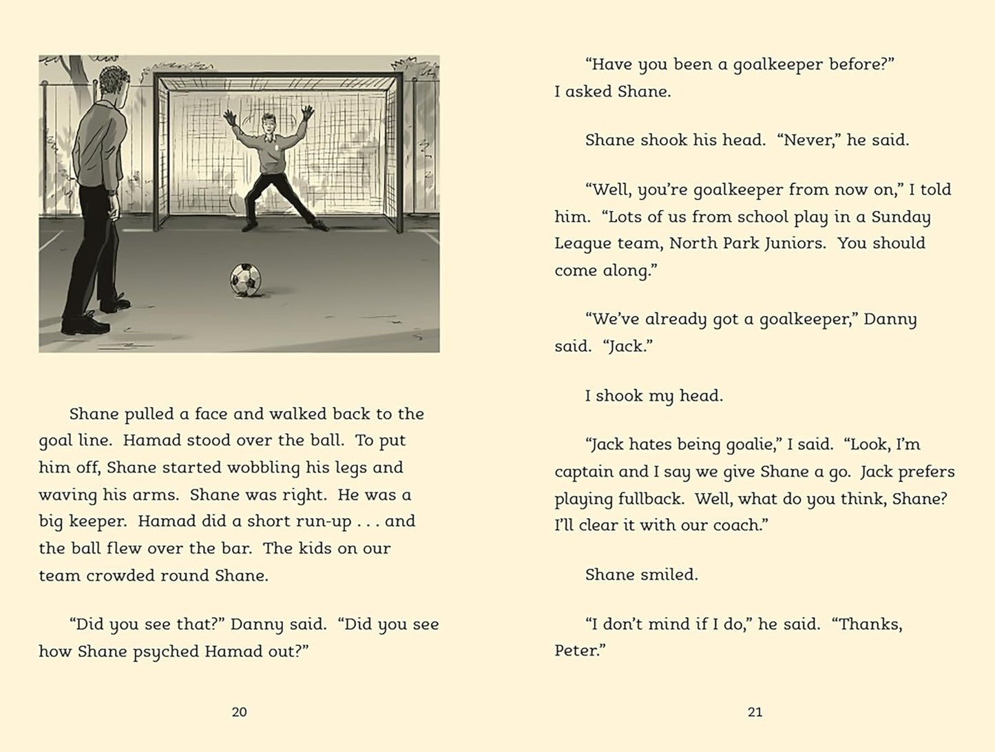 High Readability: Keeper