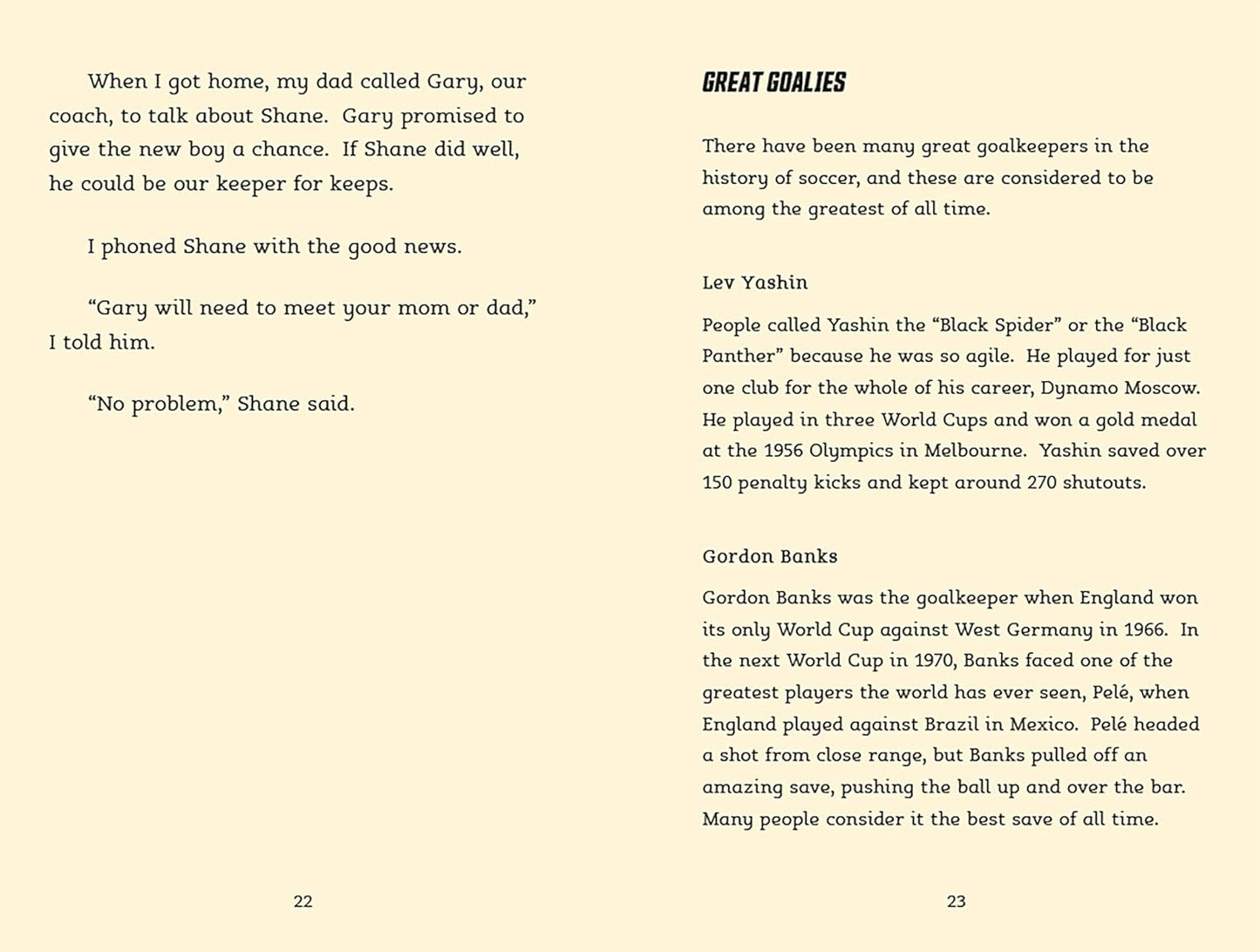 High Readability: Keeper