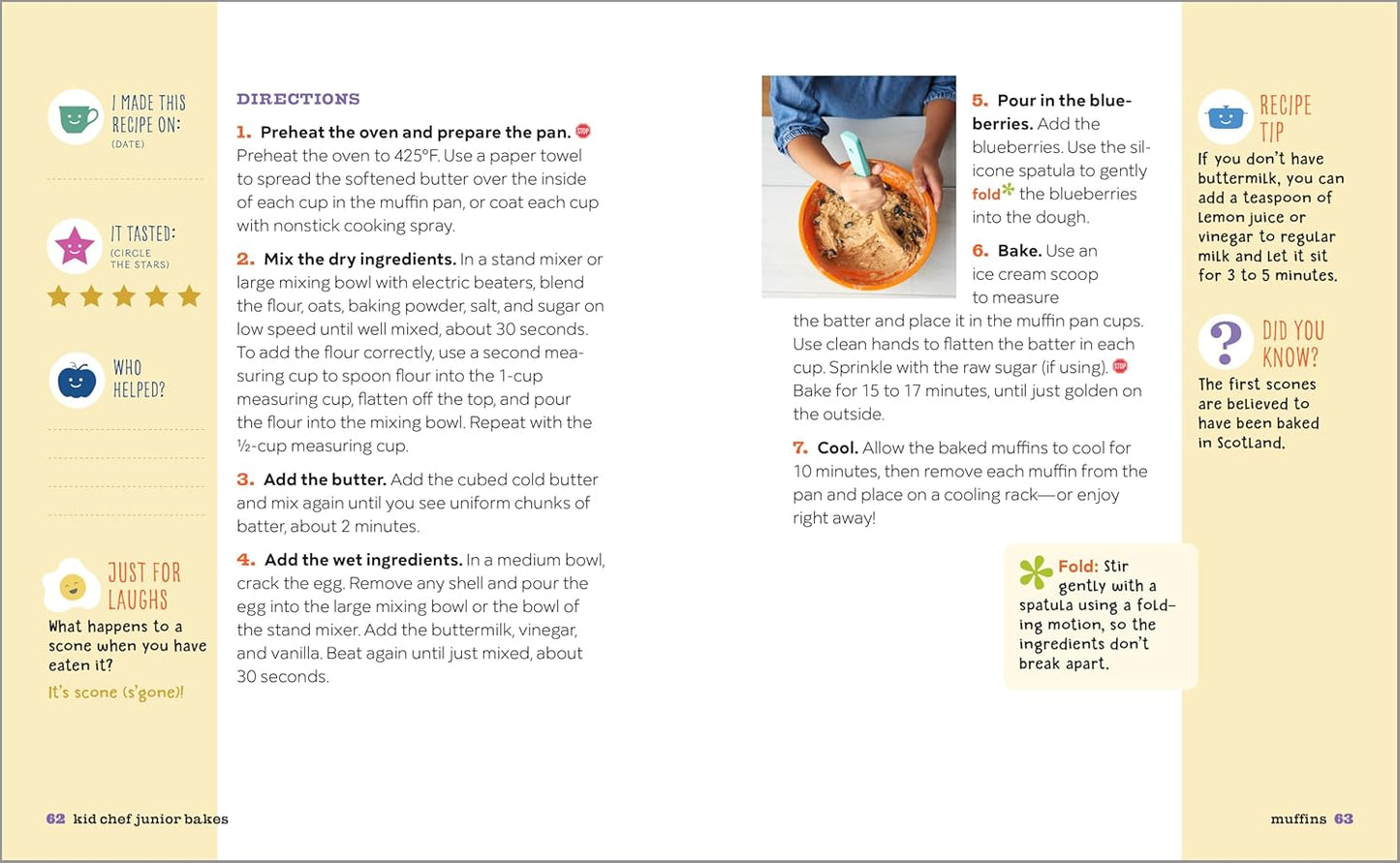 Kid Chef Junior Bakes: My First Kids Baking Cookbook