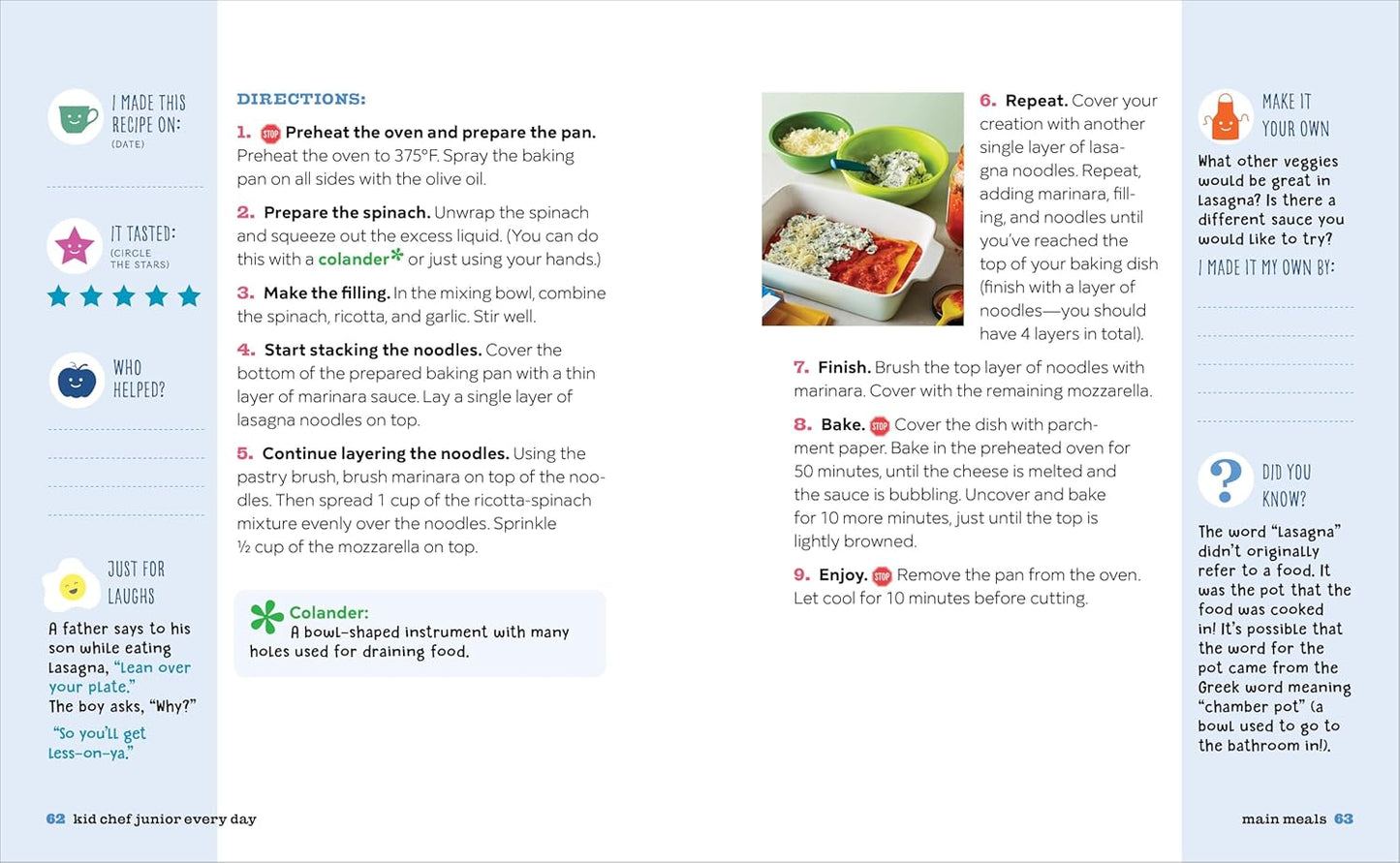 Kid Chef Junior Every Day: My First Easy Kids' Cookbook