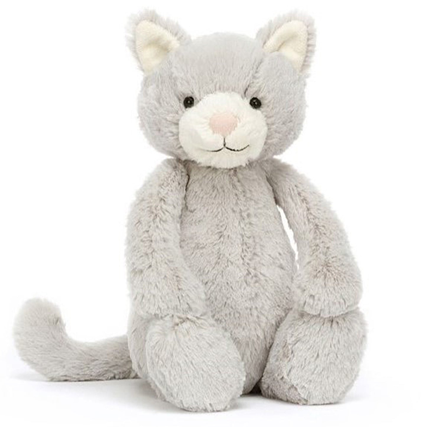 Bashful Grey Kitty (Medium)