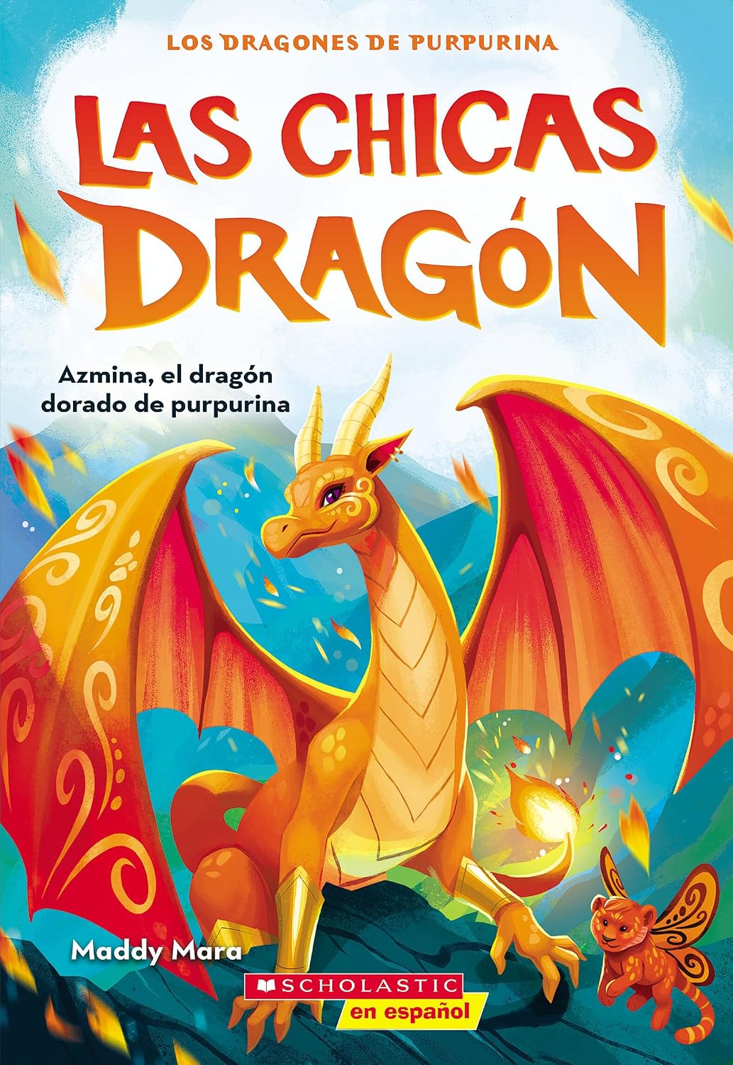 Las Chicas Dragón #1: Azmina, El Dragón Dorado de Purpurina