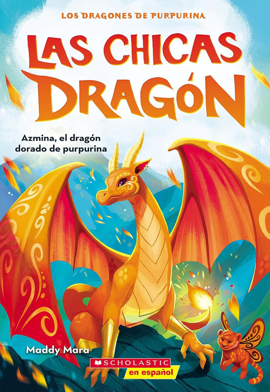 Las Chicas Dragón #1: Azmina, El Dragón Dorado de Purpurina