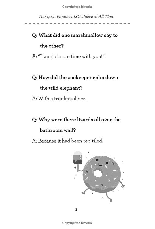 Laugh-Out-Loud: The 1,001 Funniest LOL Jokes of All Time