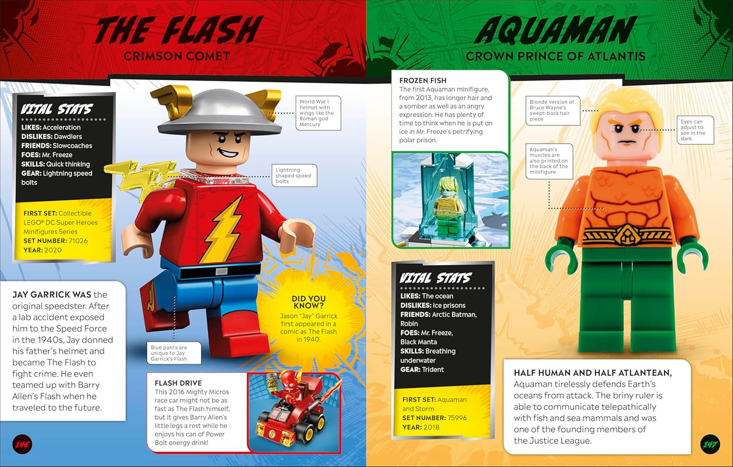 LEGO DC Character Encyclopedia New Edition: With Exclusive Lego Minifigure