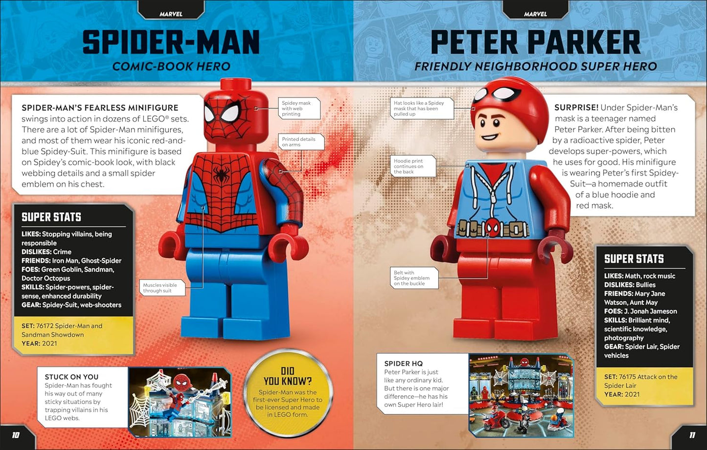 LEGO Marvel Character Encyclopedia: With Exclusive Minifigure