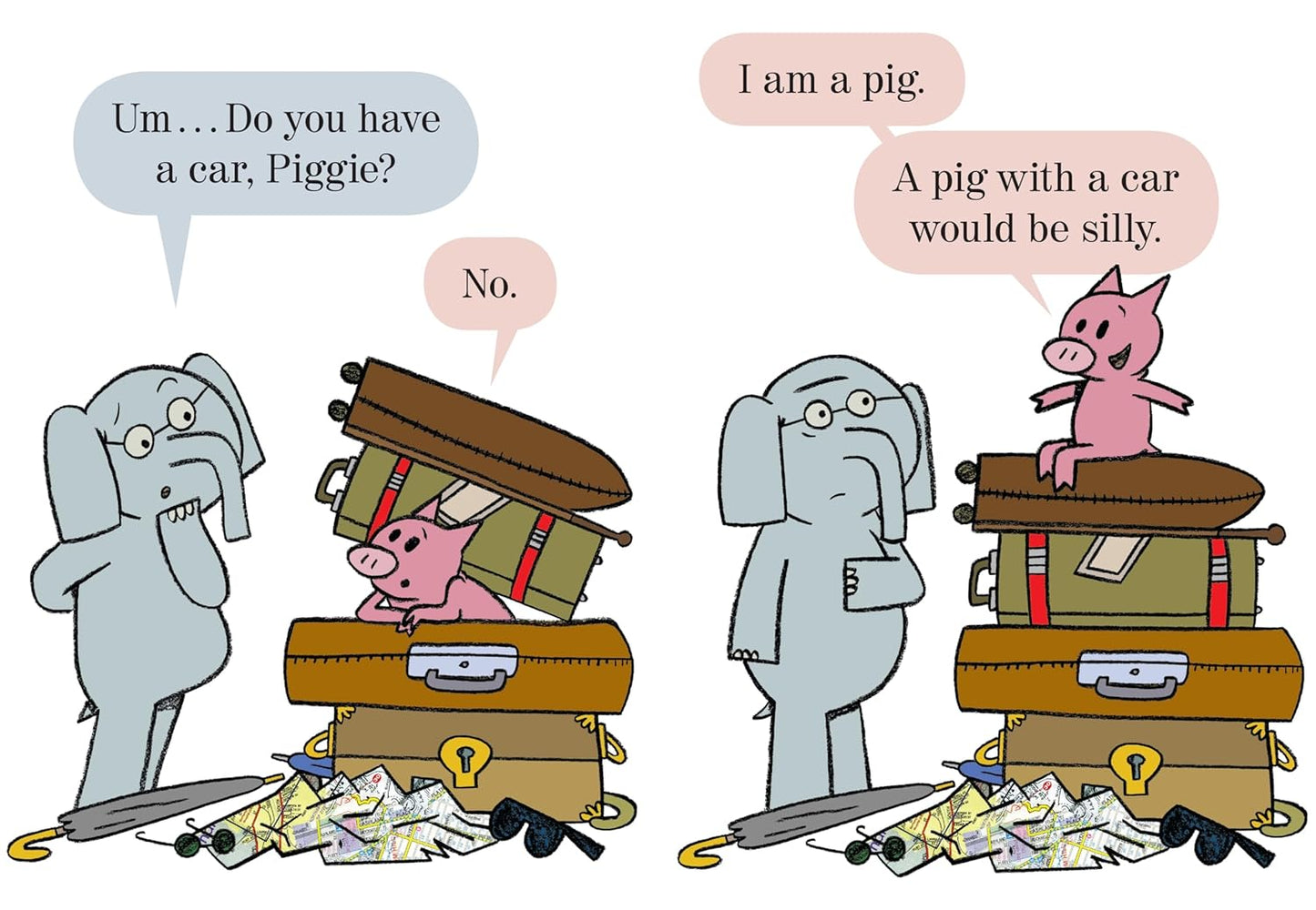 Elephant & Piggie Book: Let's Go For a Drive!