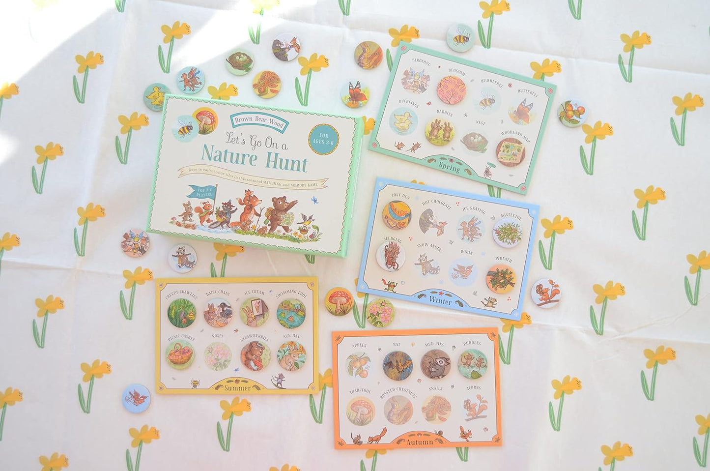 Brown Bear Wood: Let's Go on a Nature Hunt: Matching and Memory Game