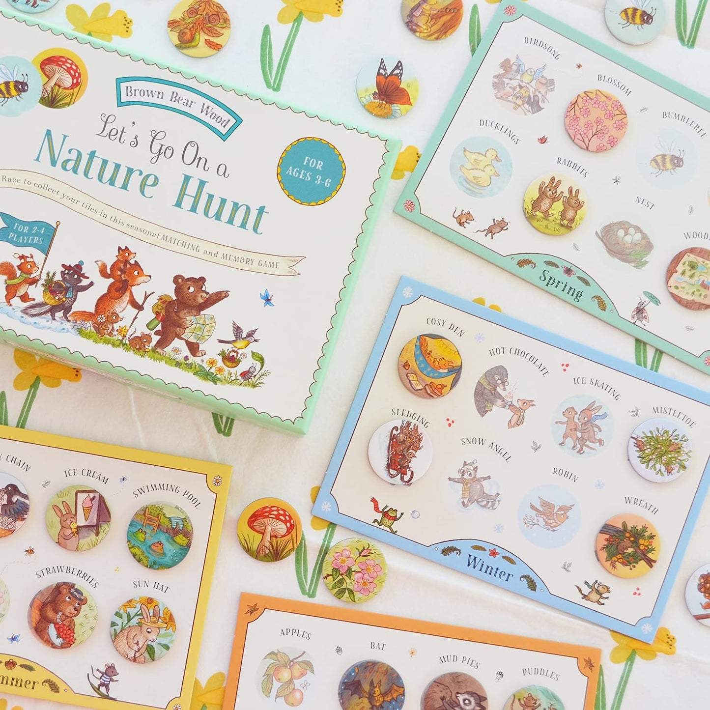 Brown Bear Wood: Let's Go on a Nature Hunt: Matching and Memory Game