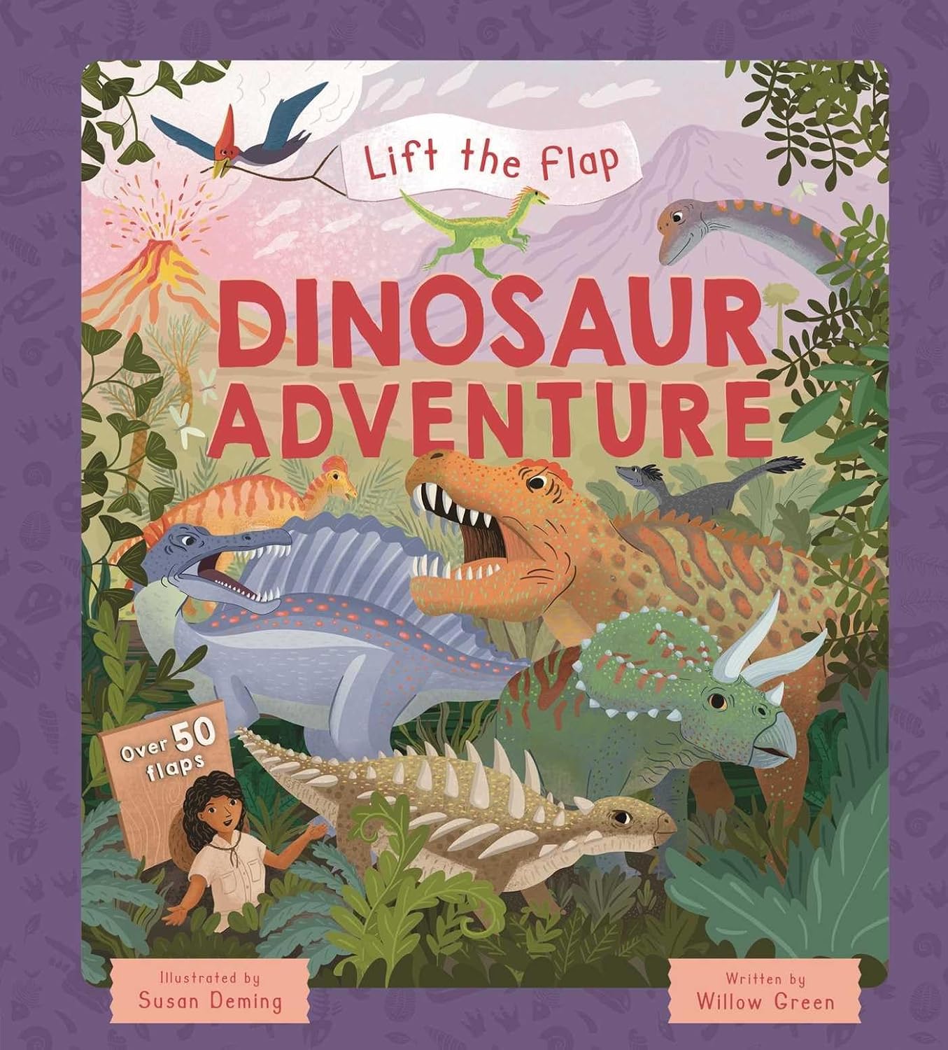 Lift-The-Flap Dinosaur Adventure: With Over 50 Flaps