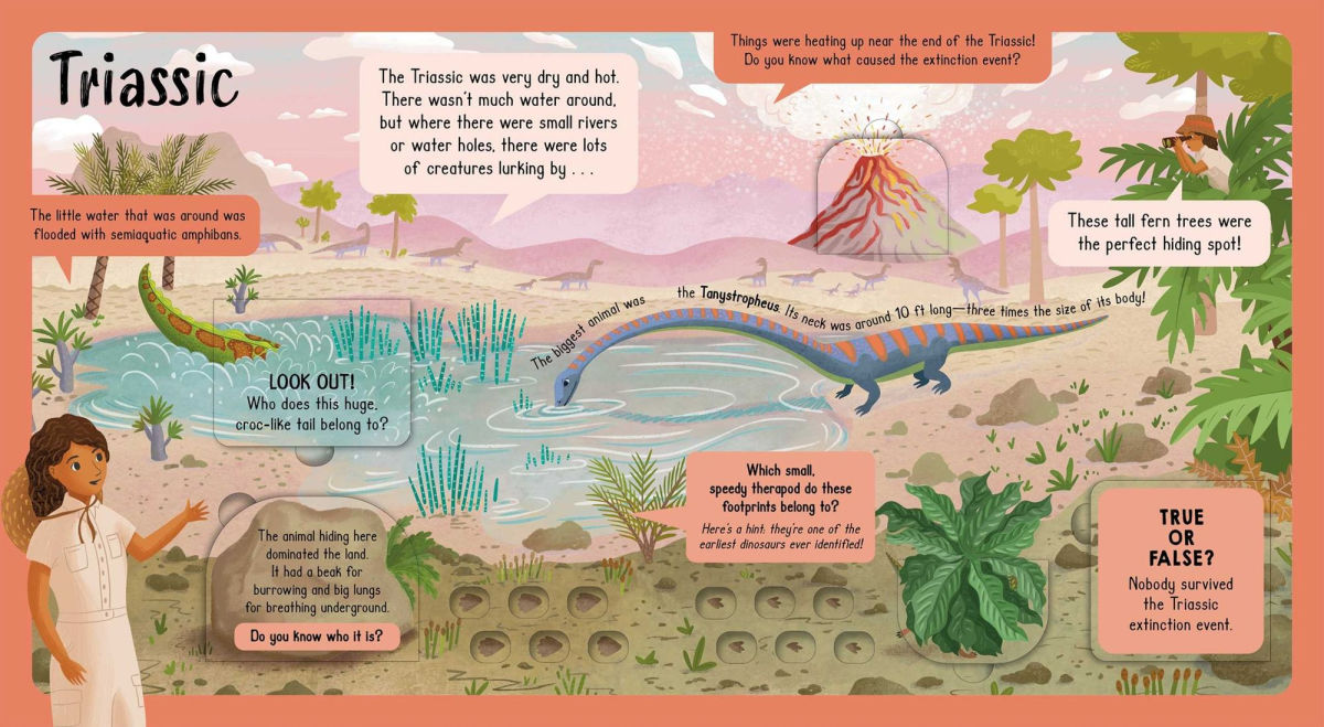 Lift-The-Flap Dinosaur Adventure: With Over 50 Flaps