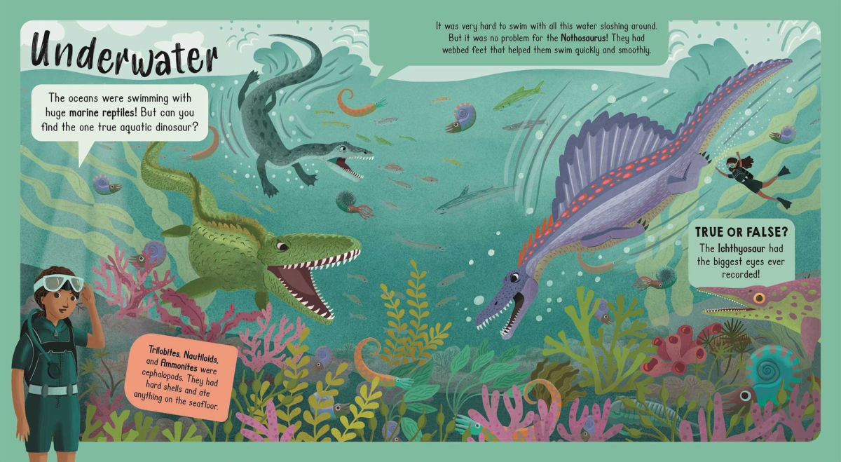 Lift-The-Flap Dinosaur Adventure: With Over 50 Flaps