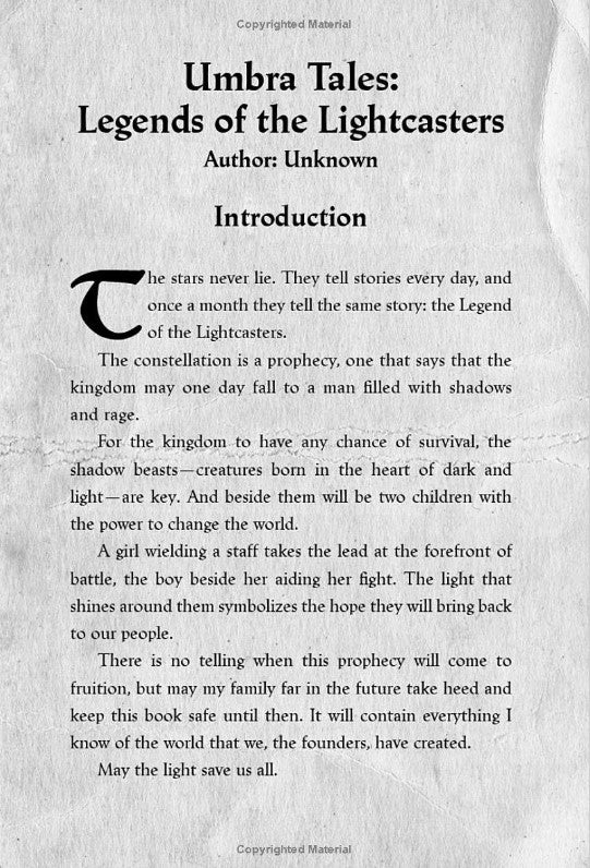 Umbra Tales #1: The Lightcasters