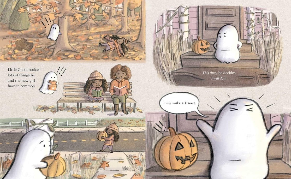 Little Ghost Makes a Friend