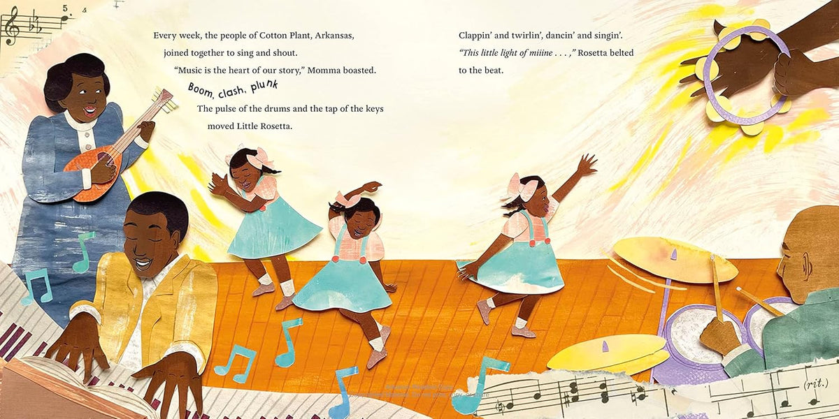 Rosetta Rabbit Little Rosetta and the Talking Guitar: The Musical Story of Sister Ros ...