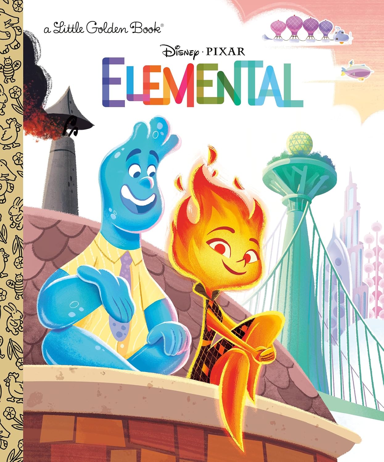 Little Golden Book: Disney Pixar Elemental – Rolling Rabbit Books