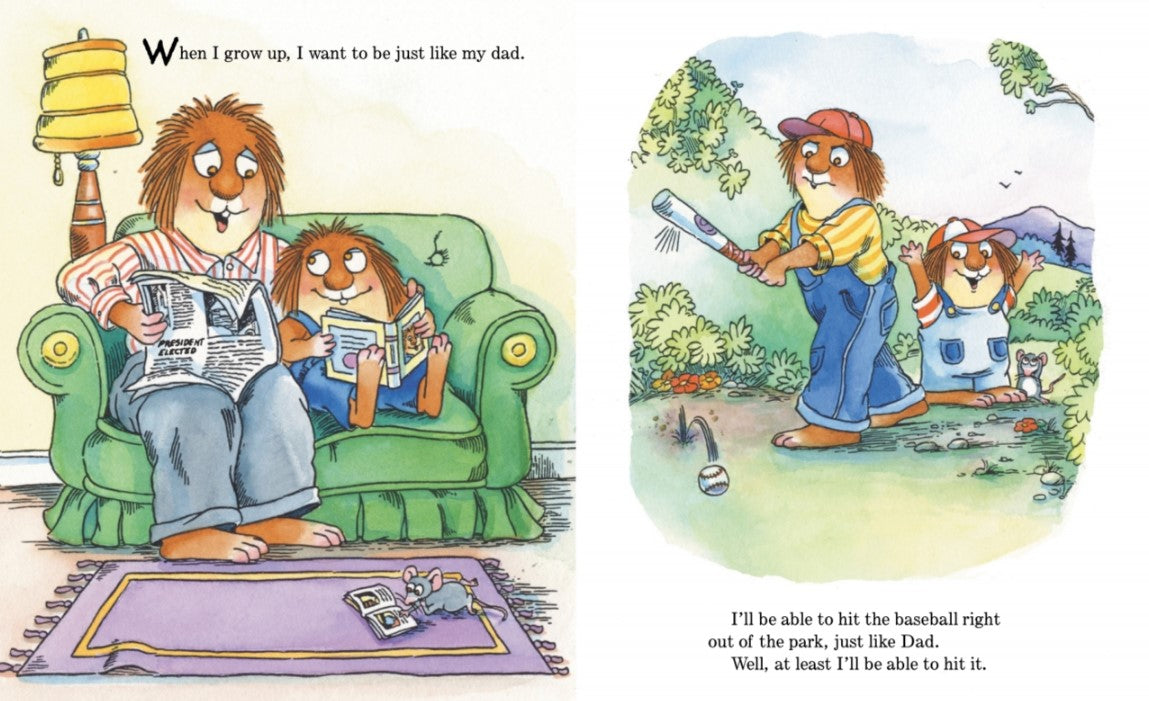 Little Golden Book: Little Critter: Just Like Dad