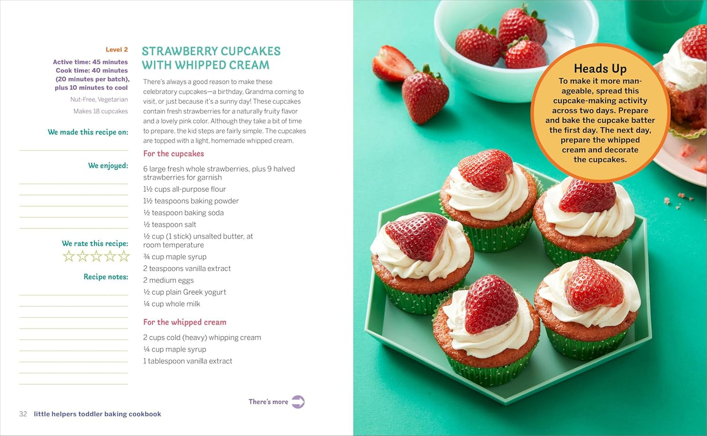 Little Helpers Toddler Baking Cookbook