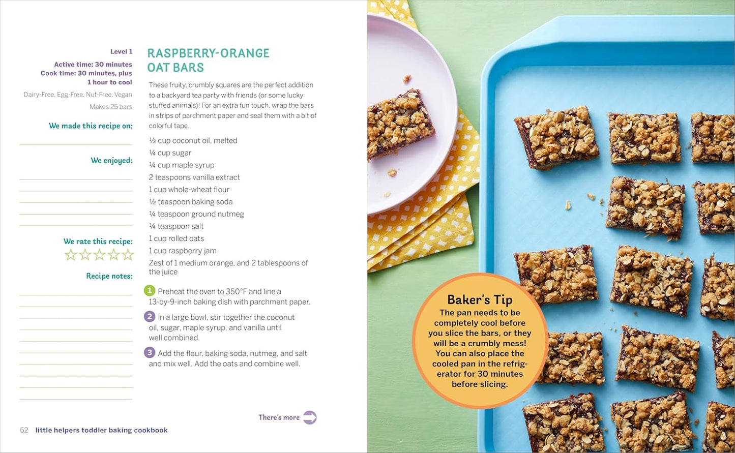 Little Helpers Toddler Baking Cookbook