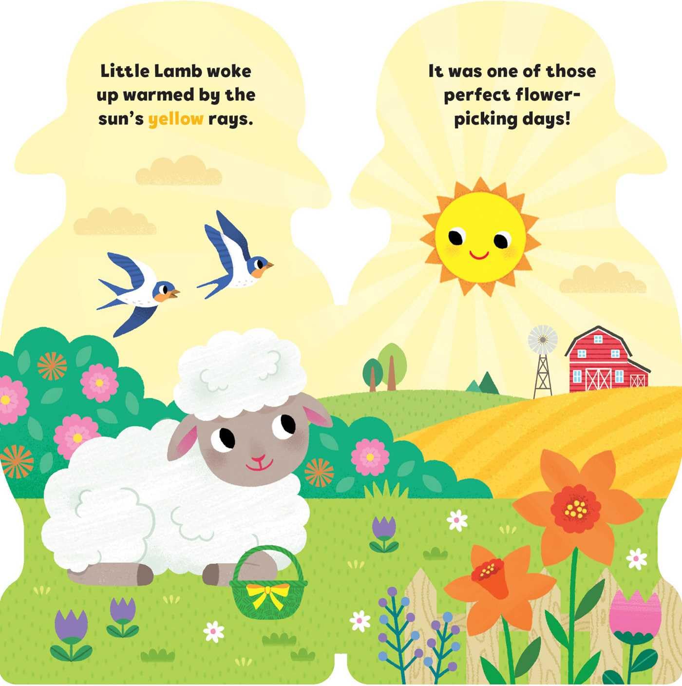 Little Shaped Board Books: Little Lamb