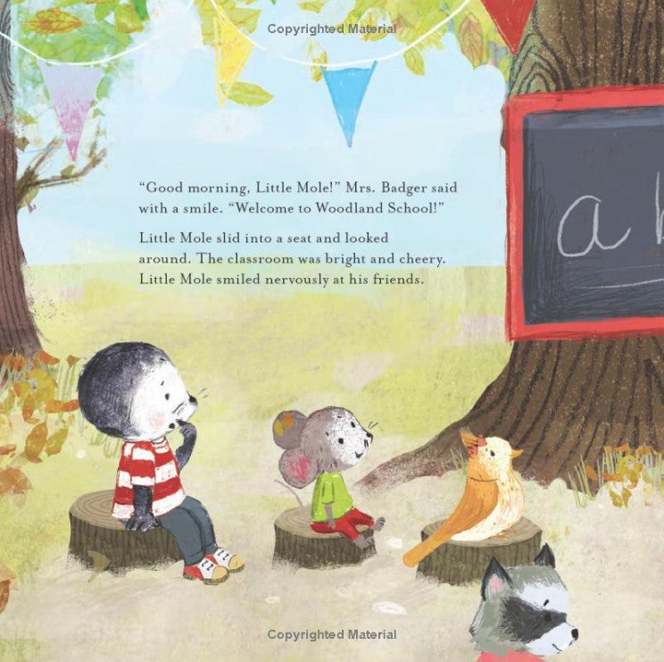 Little Mole Goes to School
