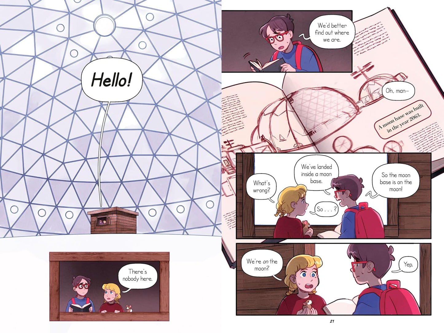 Magic Tree House Graphic Novel #8: Midnight on the Moon