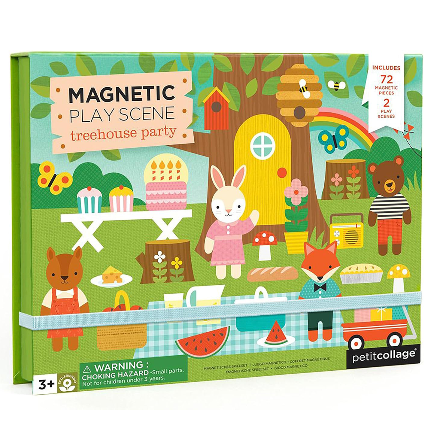 Magnetic Play Scene: Treehouse Party