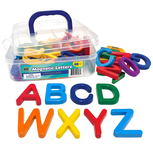 Magnetic Uppercase Letters