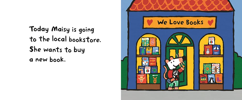 Maisy Goes to the Local Bookstore