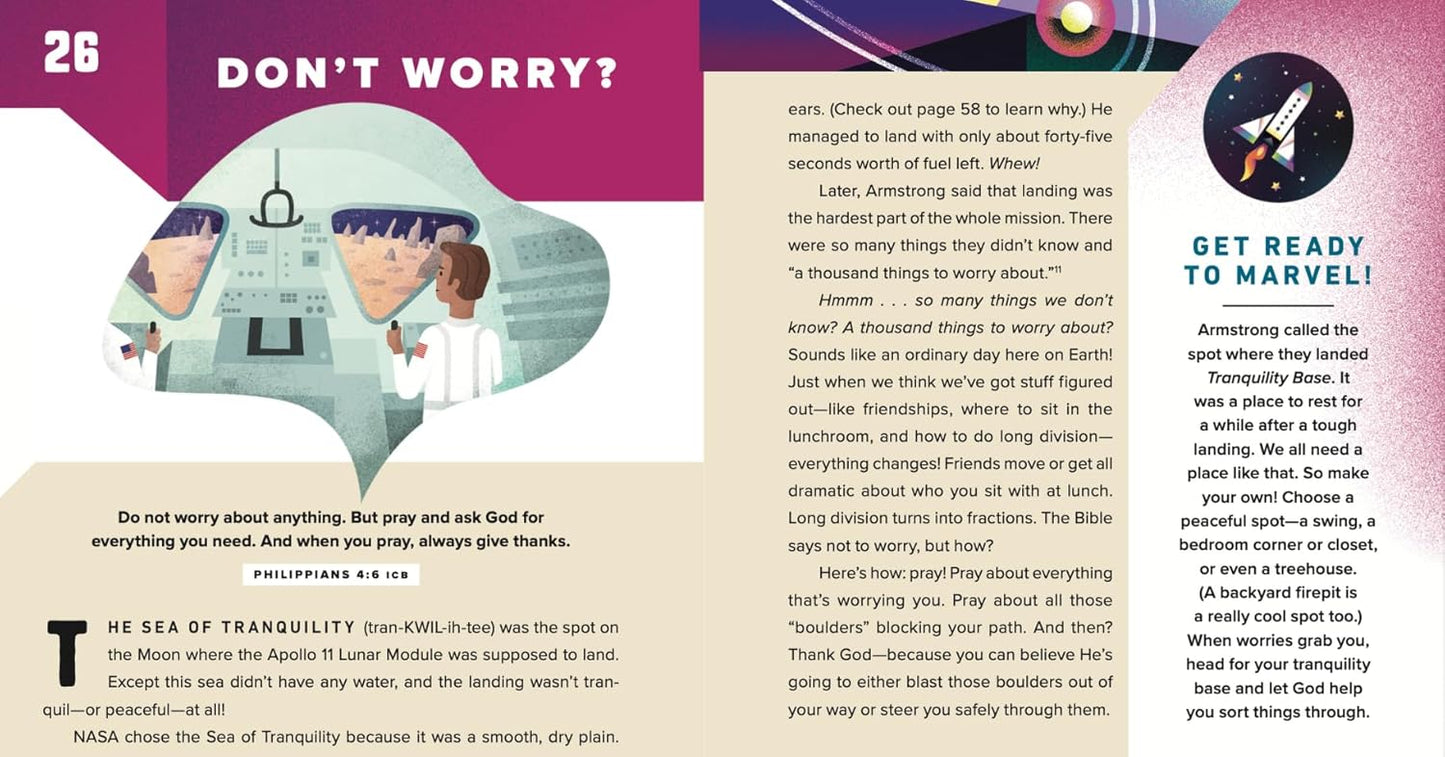 Marvel at the Moon: 90 Devotions: You're Never Alone in God's Majestic Universe