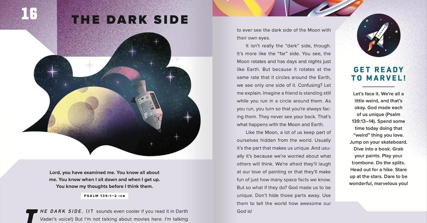 Marvel at the Moon: 90 Devotions: You're Never Alone in God's Majestic Universe