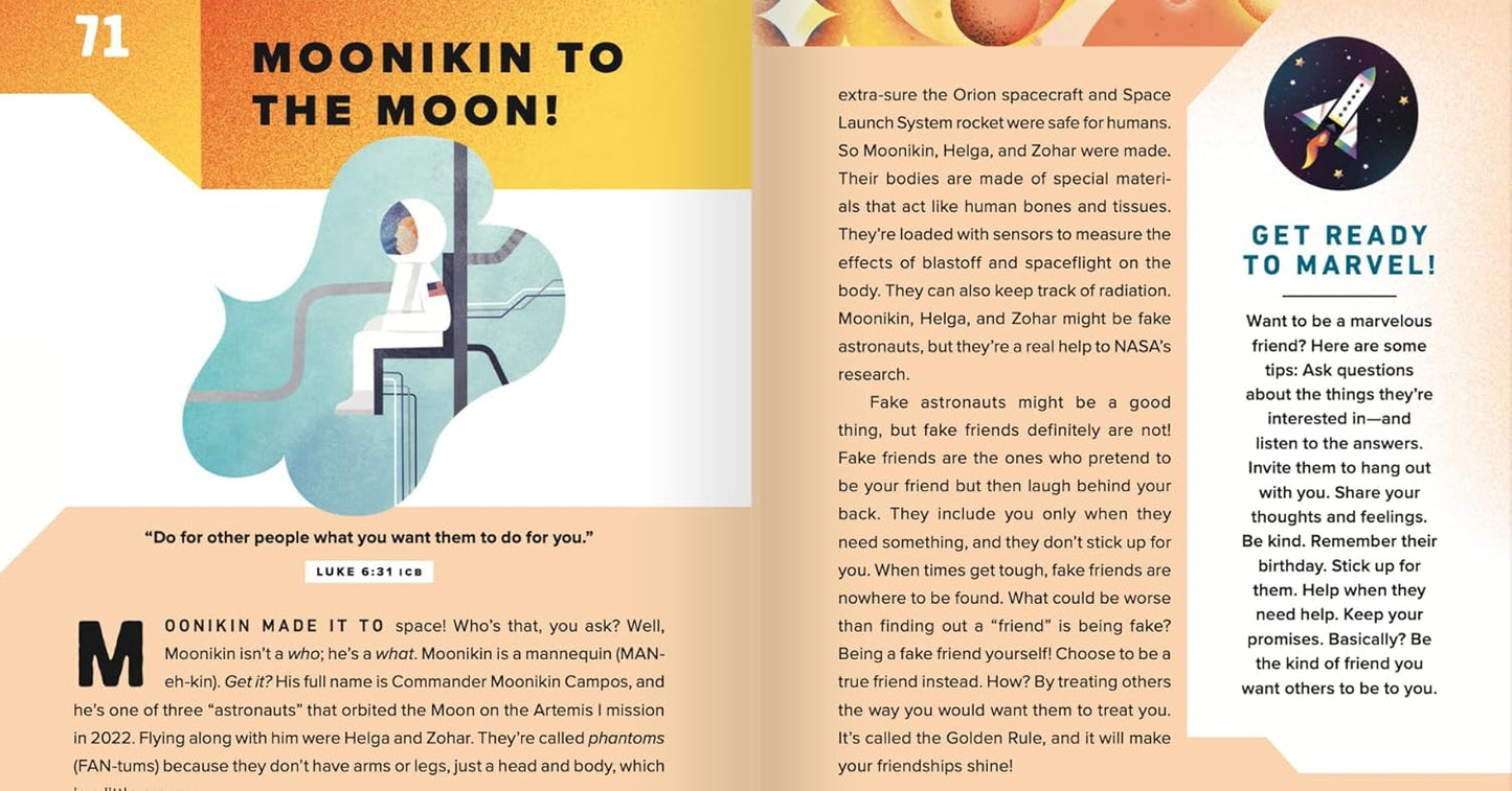 Marvel at the Moon: 90 Devotions: You're Never Alone in God's Majestic Universe