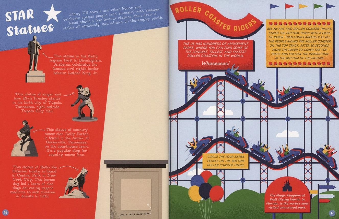 Marvels of the USA Activity Book