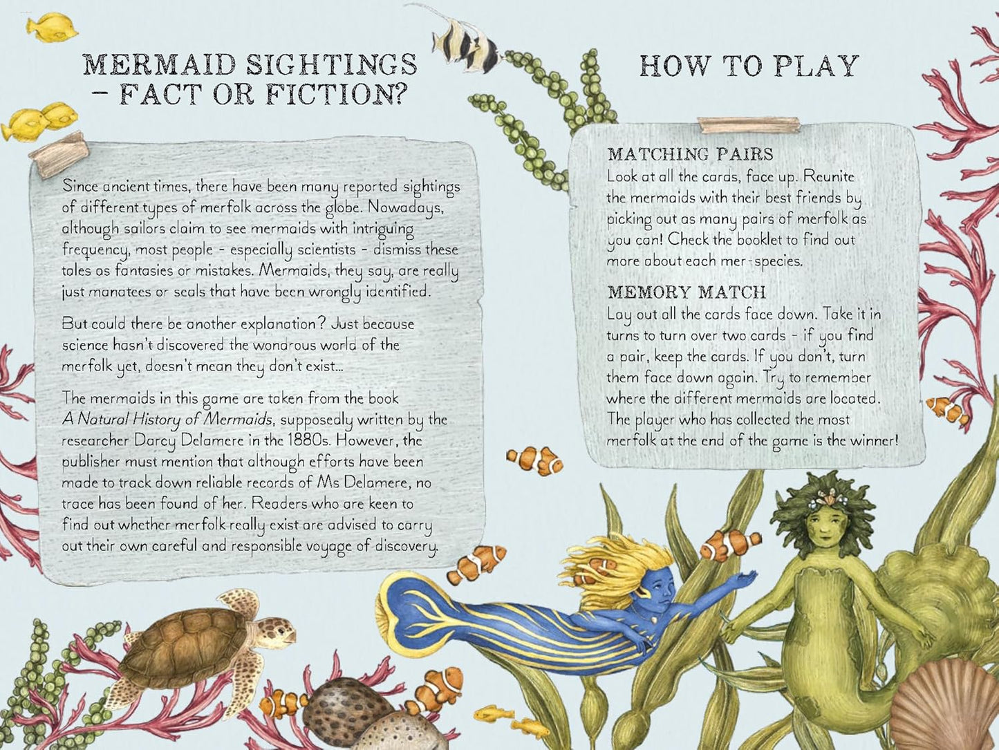 Match the Mermaids: A Memory Game