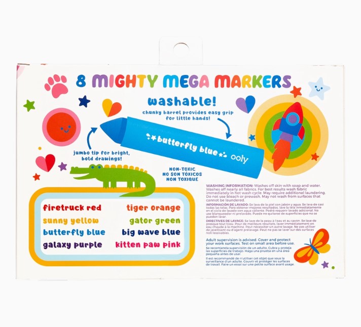 OOLY Mighty Mega Markers - Set of 8