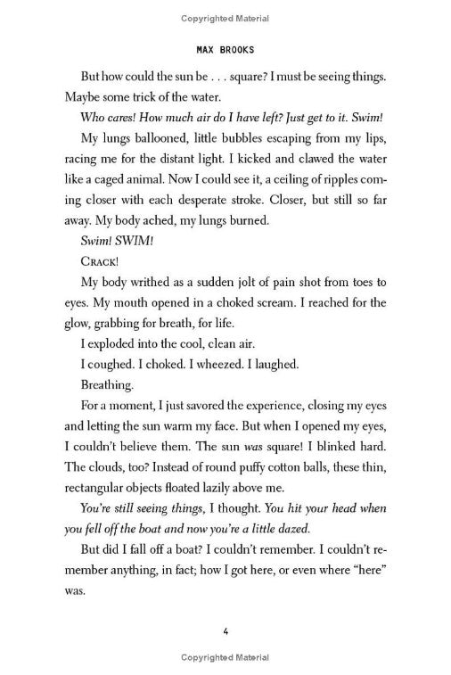 Minecraft: The Island: An Official Minecraft Novel