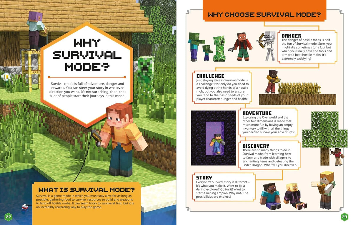 Minecraft Basic Guide Book Minecraft: Beginner's Guide – Rolling Rabbit Books