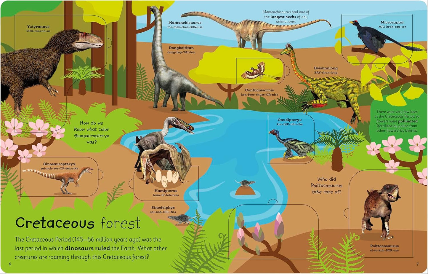 My Very Important Lift-The-Flap Book: Dinosaurs and Other Prehistoric Life