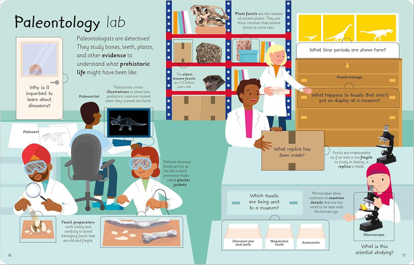 My Very Important Lift-The-Flap Book: Dinosaurs and Other Prehistoric Life