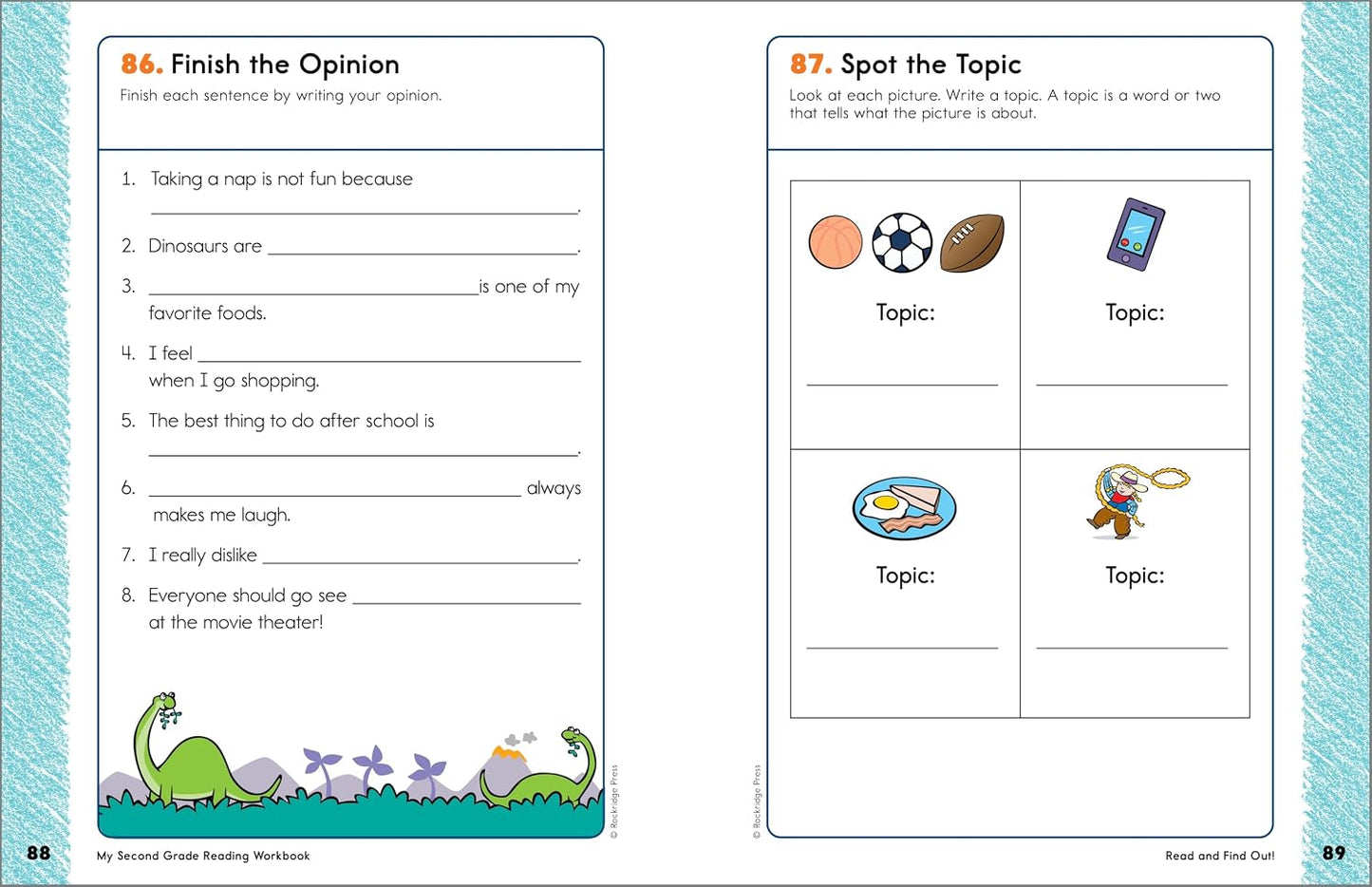My Second Grade Reading Workbook