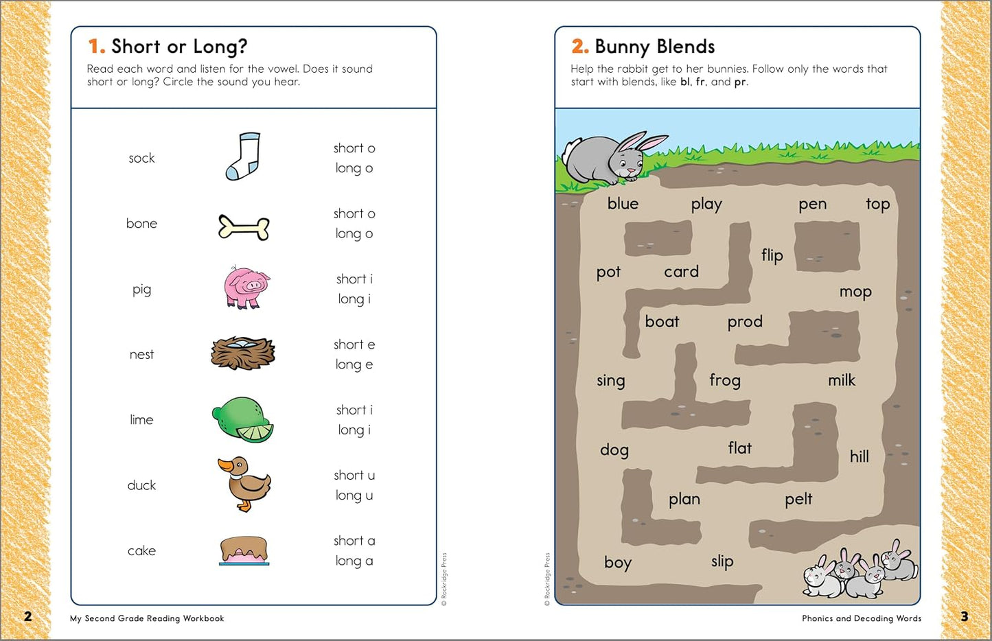 My Second Grade Reading Workbook