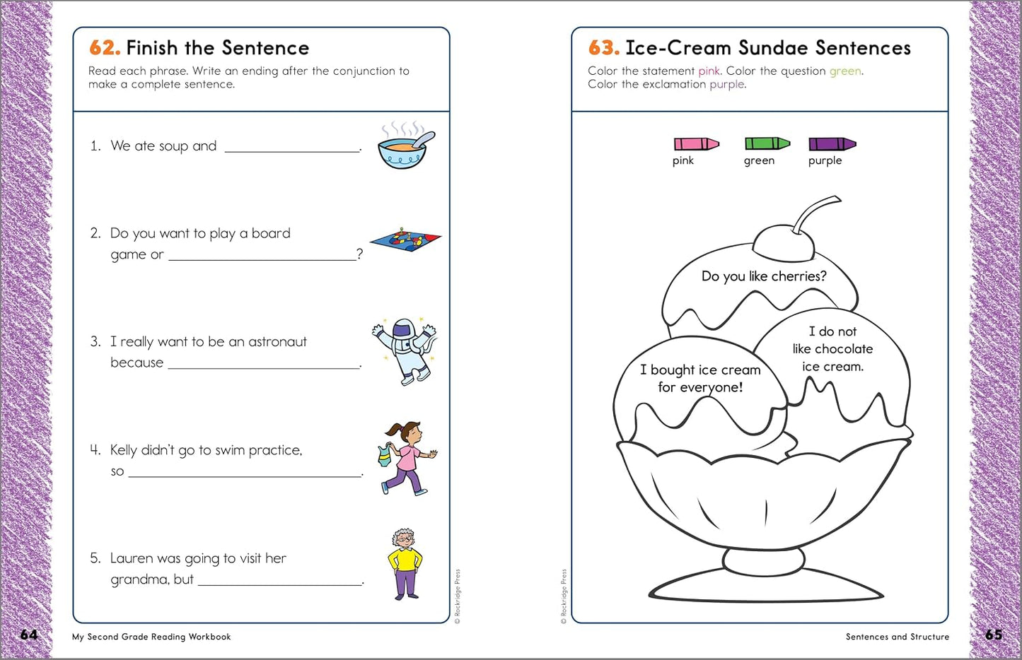 My Second Grade Reading Workbook