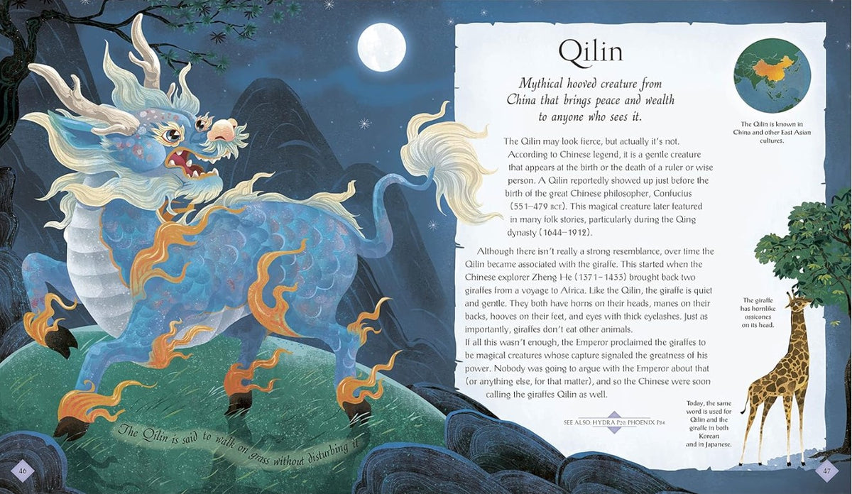 Magic Beasts Book The Book of Mythical Beasts and Magical Creatures – Rolling Rabbit Books