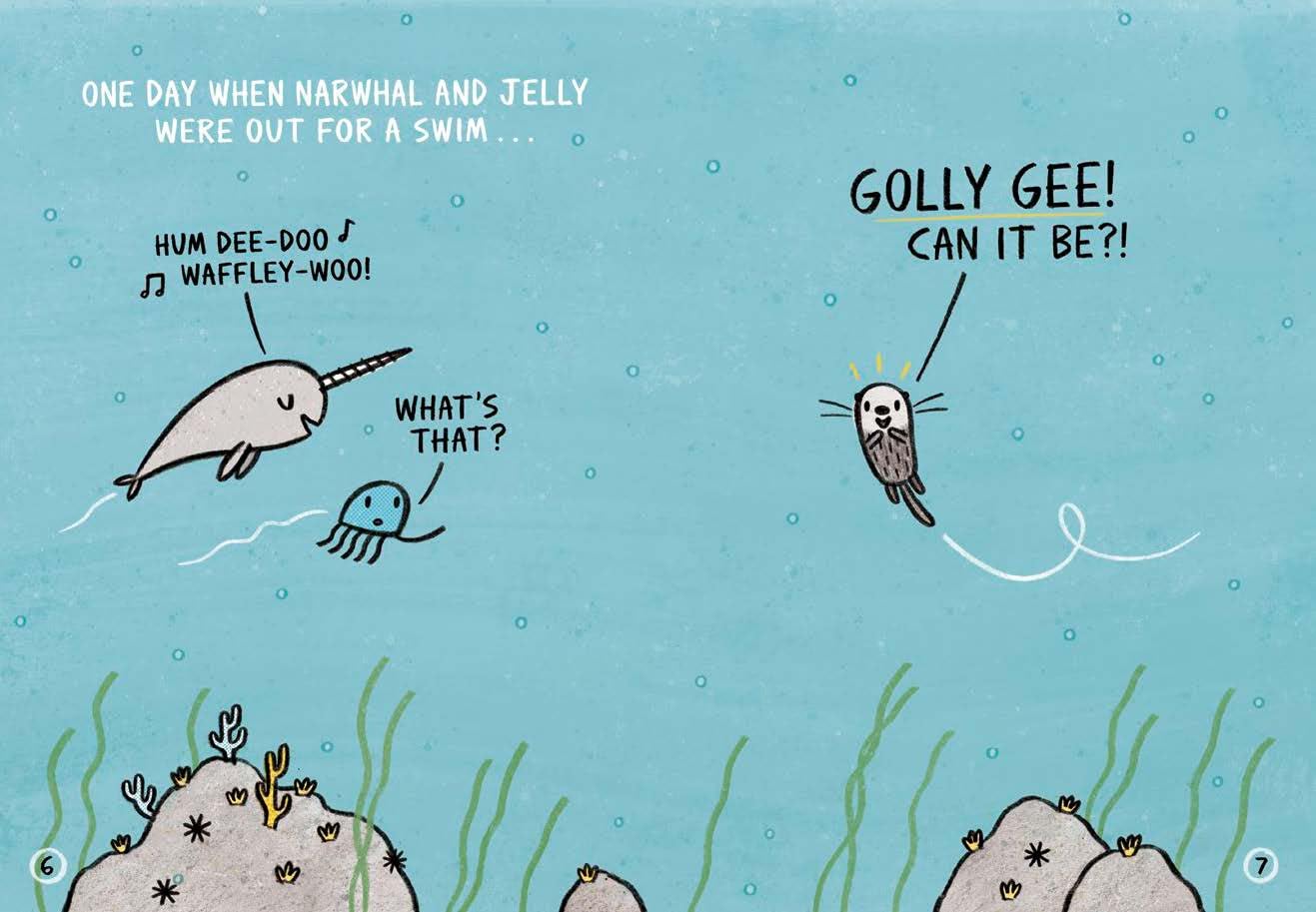Narwhal and Jelly #4: Narwhal's Otter Friend