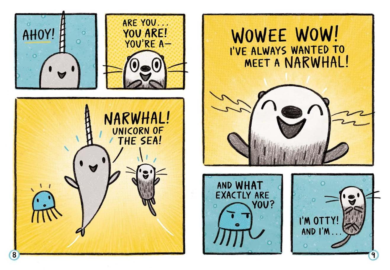 Narwhal and Jelly #4: Narwhal's Otter Friend