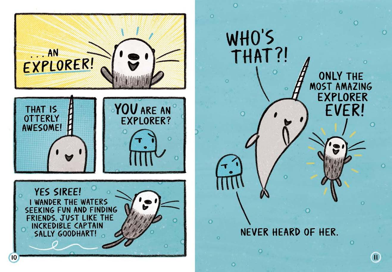 Narwhal and Jelly #4: Narwhal's Otter Friend