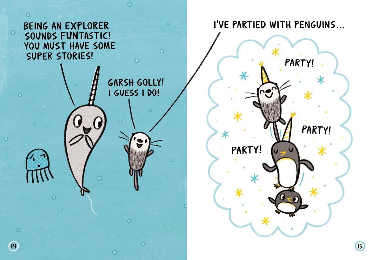 Narwhal and Jelly #4: Narwhal's Otter Friend