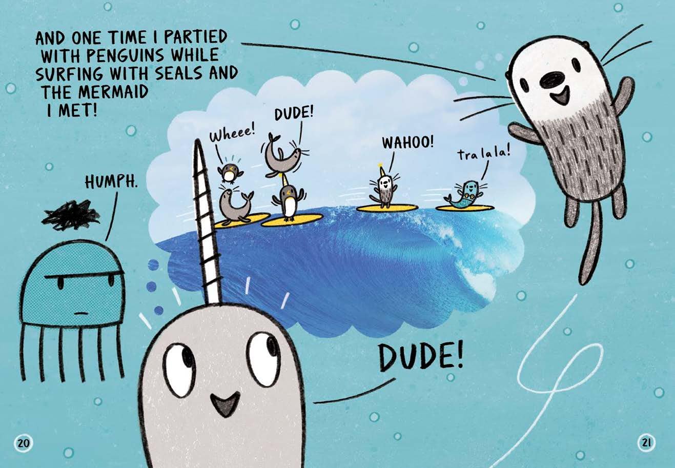 Narwhal and Jelly #4: Narwhal's Otter Friend