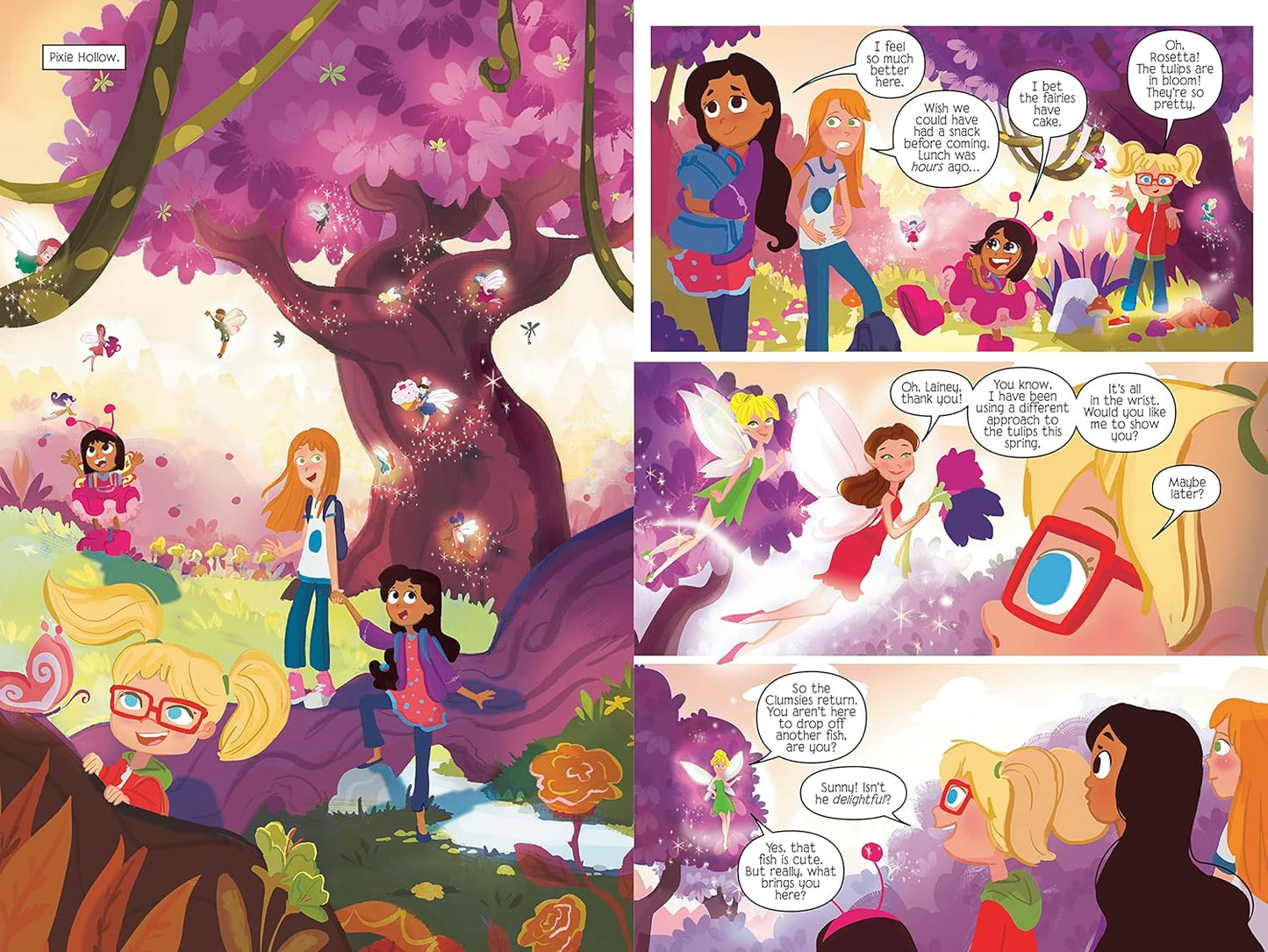 Disney the Never Girls: Graphic Novel #1: Mystery at Mermaid Lagoon