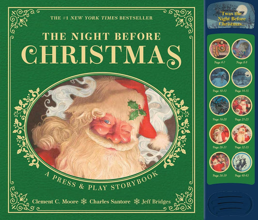 The Night Before Christmas Press and Play Storybook